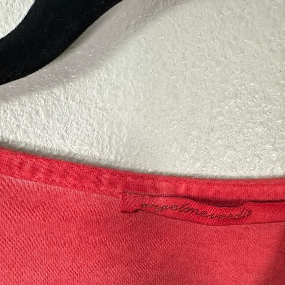 Angels Never Die Pink Art to Wear Ruched Sheath Midi Dress Size 2 - Picture 5 of 7